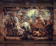 Peter Paul Rubens Triumph of Curch over Fury,Discord,and Hate oil painting